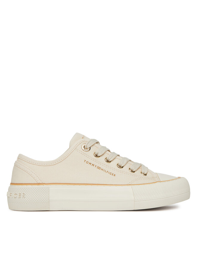 

Кроссовки из ткани T3A9-33733-0890530 Tommy Hilfiger, бежевый