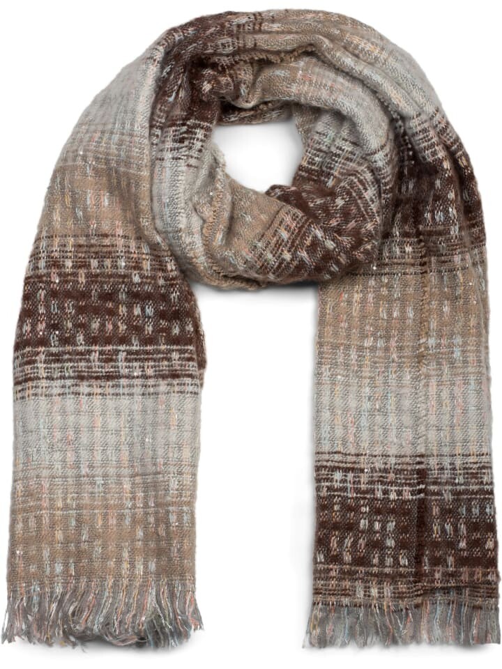 

Шарф styleBREAKER, цвет braun/beige/hellgrau