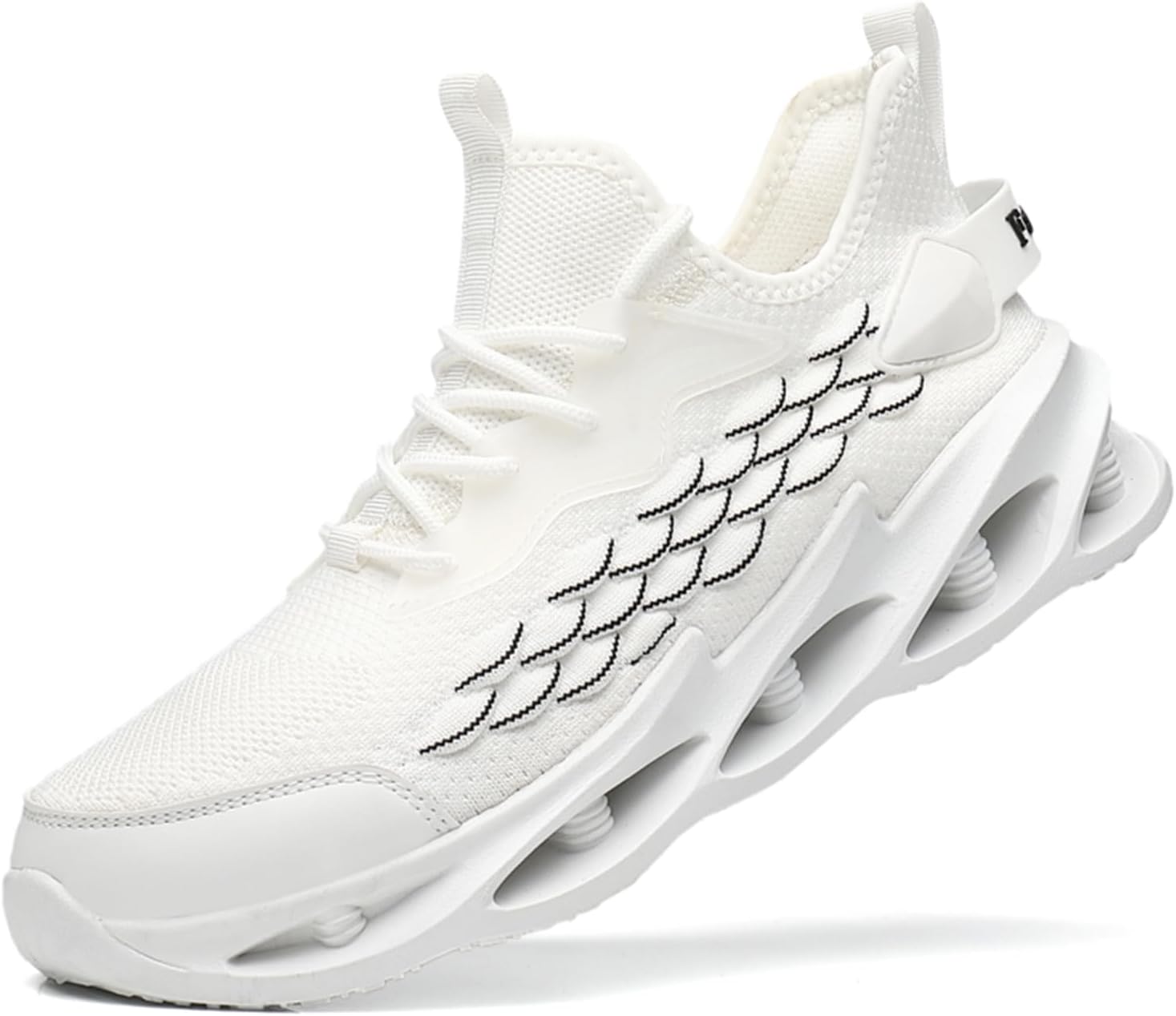 

Мужские кроссовки для ходьбы, бега и тенниса, легкие сетчатые спортивные кроссовки для тренировок в зале и кросс-тренинга Spwagym, белый