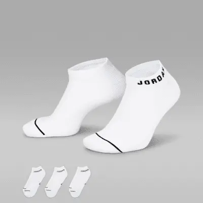 

Носки Jordan Everyday No-Show (3 шт), белый/черный