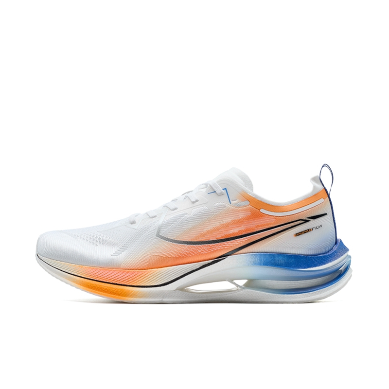

XTEP Кроссовки для бега Rebound Low Top, износостойкие, мужские, белые, оранжевые, синие