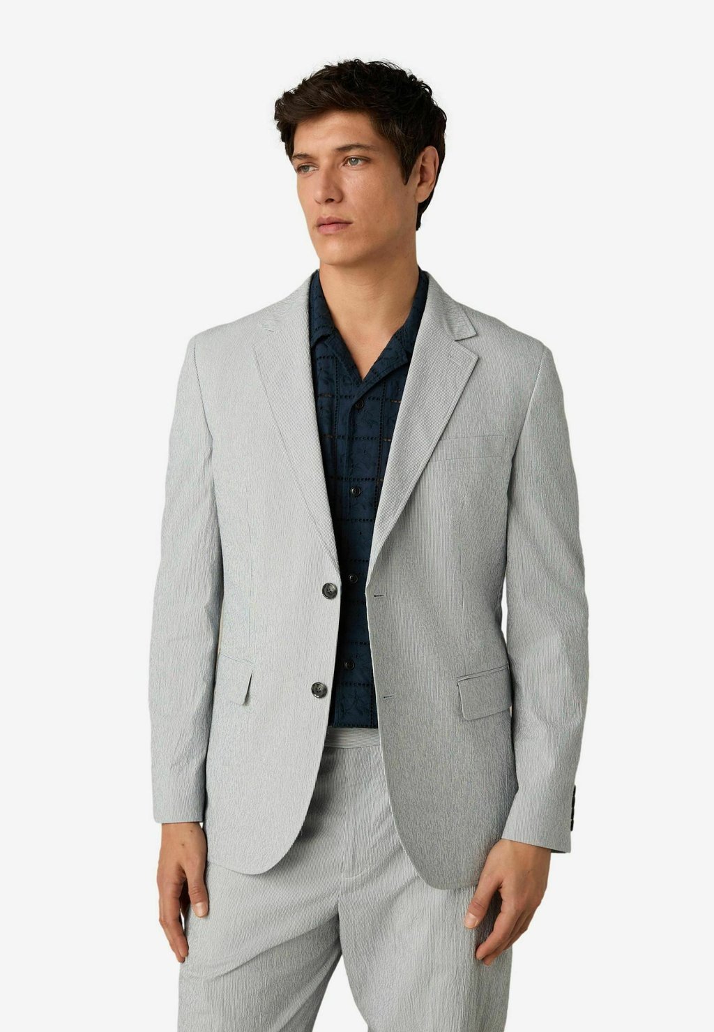 

Пиджак REGULAR FIT - STRIPE Next, синий