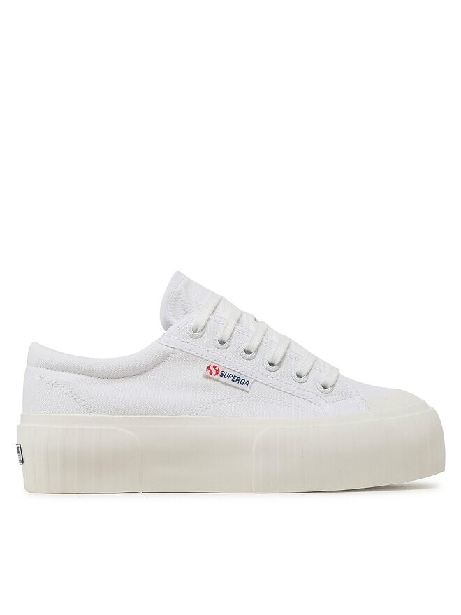 

Тканевые кроссовки Stripe Platform 2631 Superga, белый