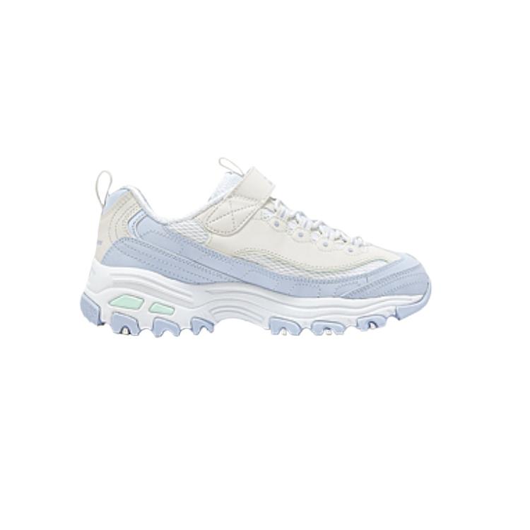 Skechers Kids Низкие детские повседневные кроссовки white periwinkle kids' — фото 2