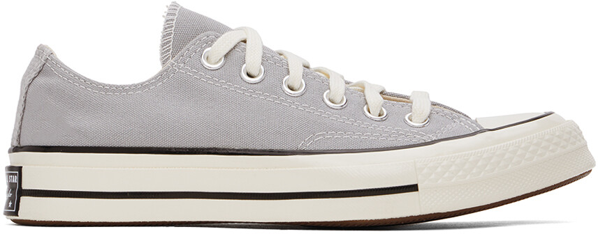 Серые кроссовки Chuck 70 Low Top Converse, Grey area/Egret/Black