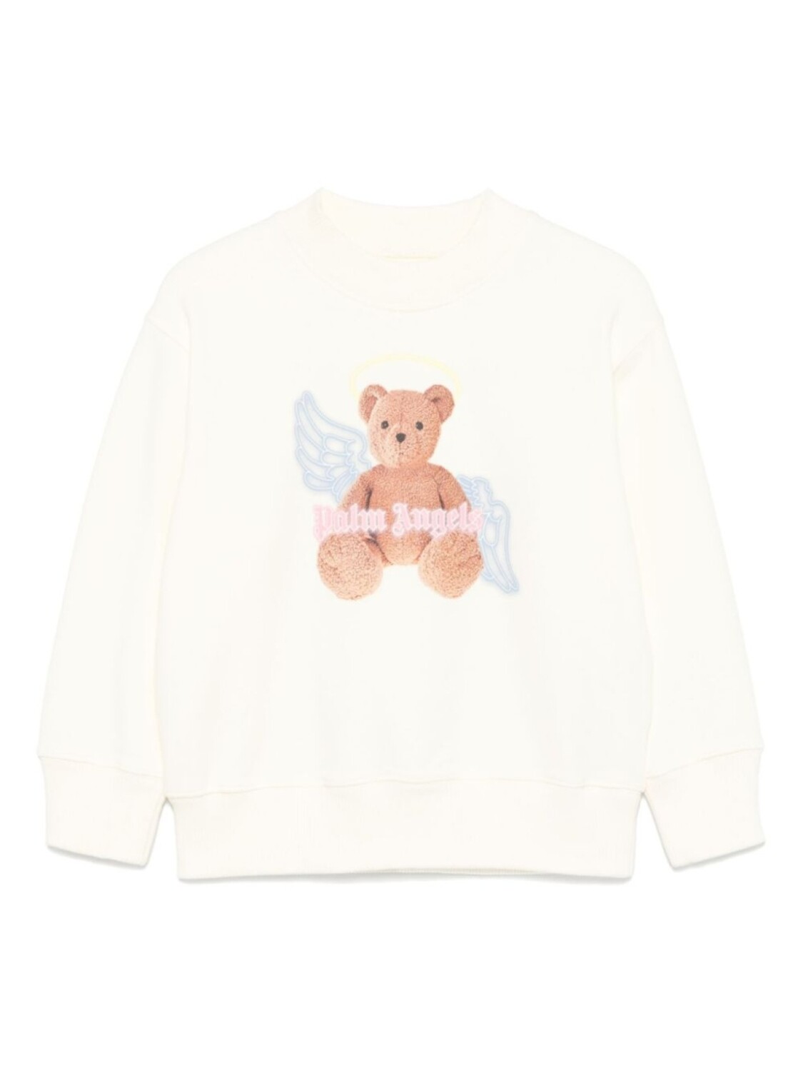 

Толстовка с принтом Palm Angels Kids, белый