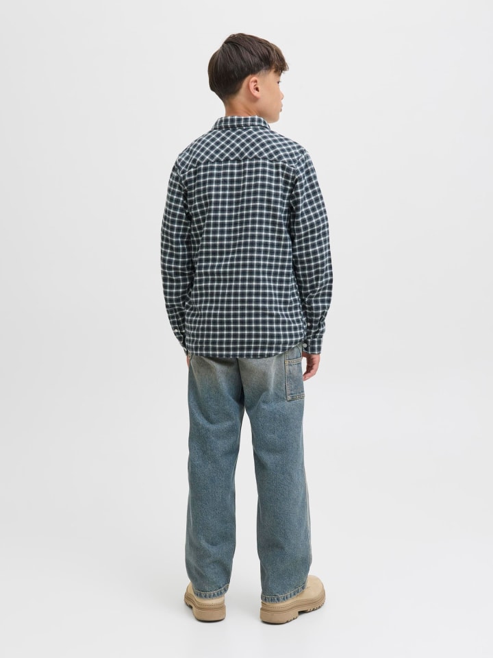 JACK & JONES Junior Свободные джинсы синего цвета — фото 4