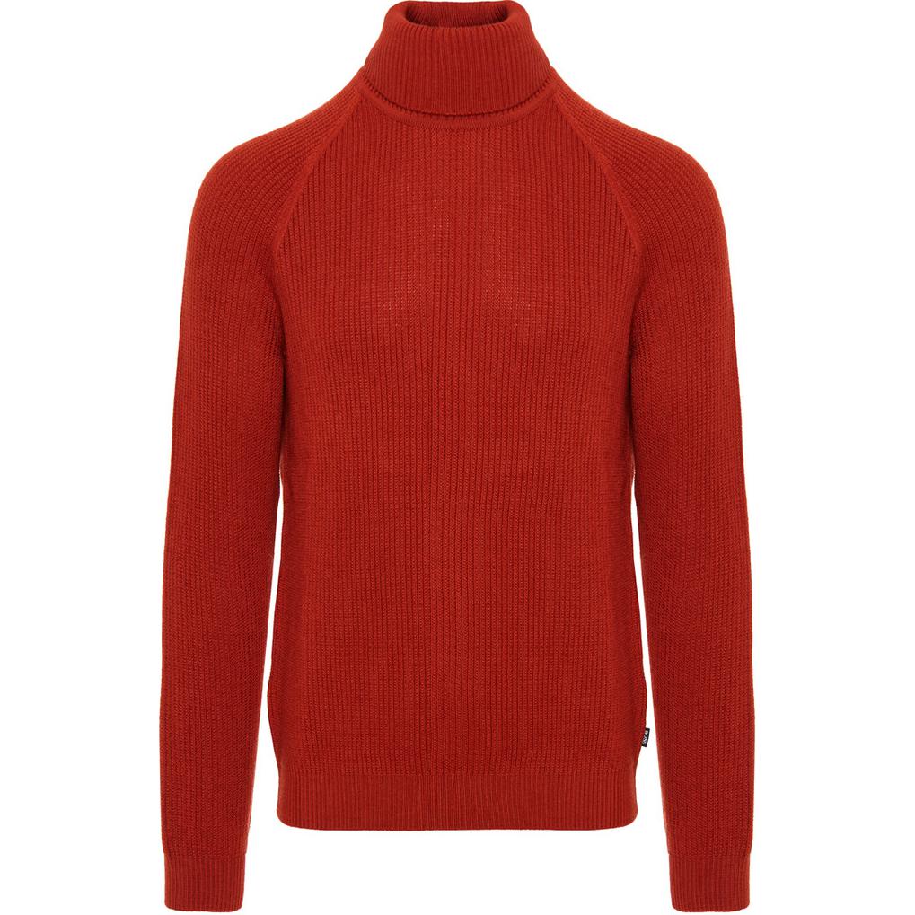 

Hugo Boss Мужской свитер, красные водолазки, средней плотности ткани