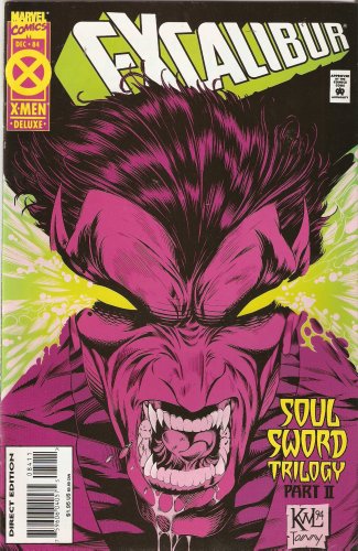 

Excalibur #84 Deluxe Edition (Soul Sword Trilogy Part 2) December 1994 (Marvel Comics)
