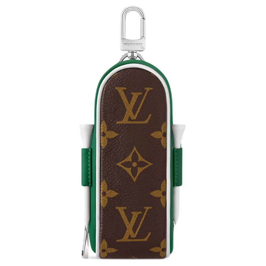 Аксессуар для сумки Louis Vuitton, коричневый/зеленый — фото 3