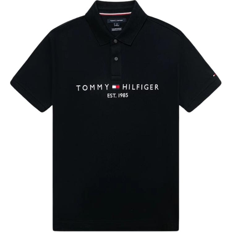 

Мужская рубашка-поло Tommy Hilfiger, цвет Black