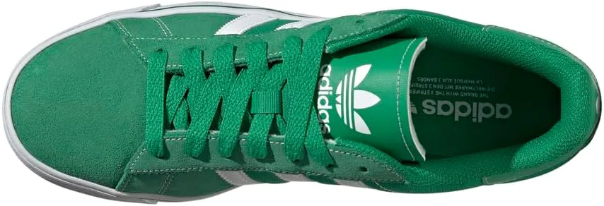 Мужские кроссовки Adidas Campus Vulc - повседневные, цвет белый с красным — фото 4