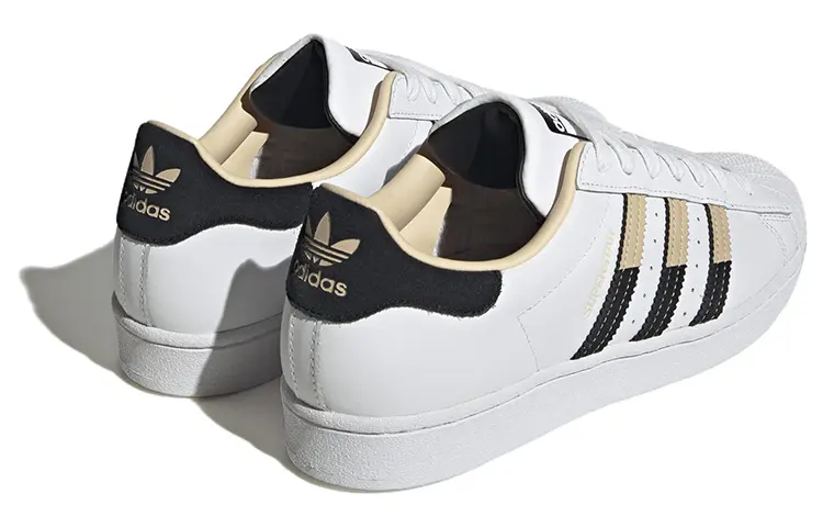 Кроссовки Adidas Originals Superstar Cloud White Sand Strata Core Black — фото 4