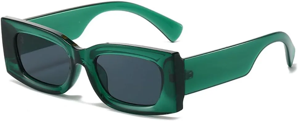 

Популярные модные женские солнцезащитные очки конфетных цветов, мужские солнцезащитные очки с градиентным переходом, защита от ультрафиолета UV400 TKKTLLT, Green Grey