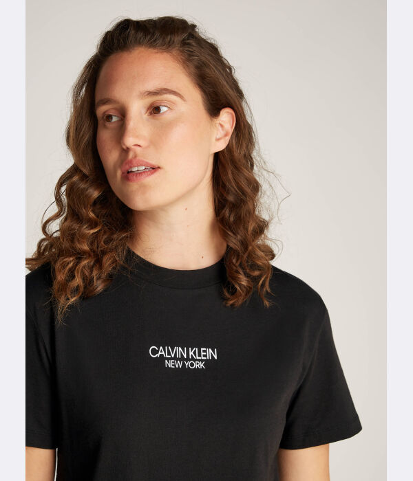 Футболка нью-йорк Regular fit Calvin Klein, черный — фото 4