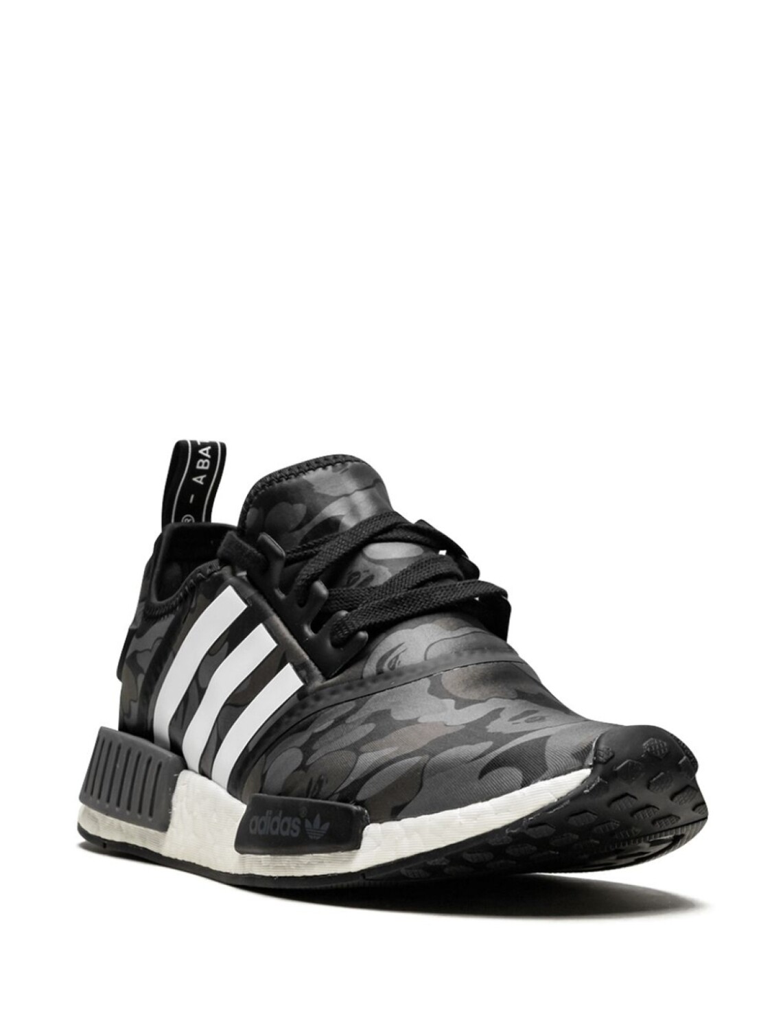 Кроссовкки NMD_R1 Adidas, черный — фото 2