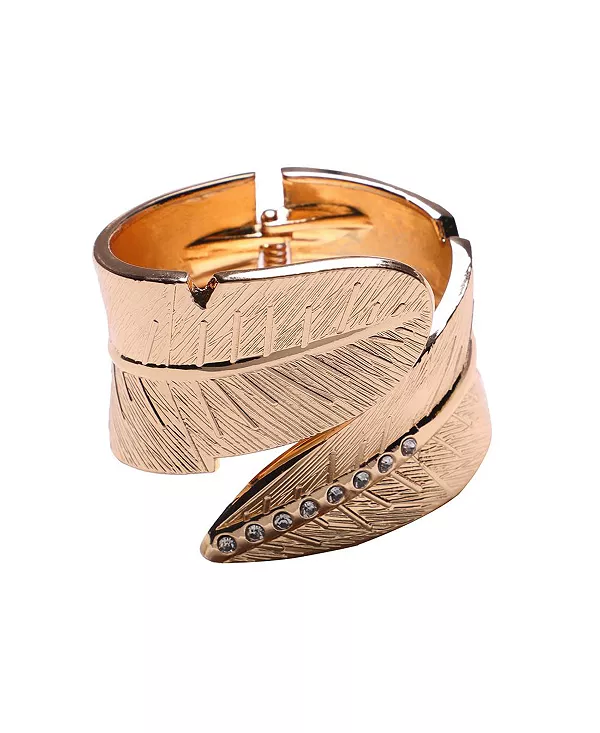 

Женский браслет-обруч с листвой Sohi, gold