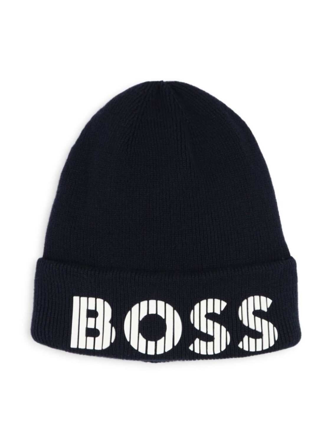 

BOSS Kidswear шапка бини с логотипом, черный