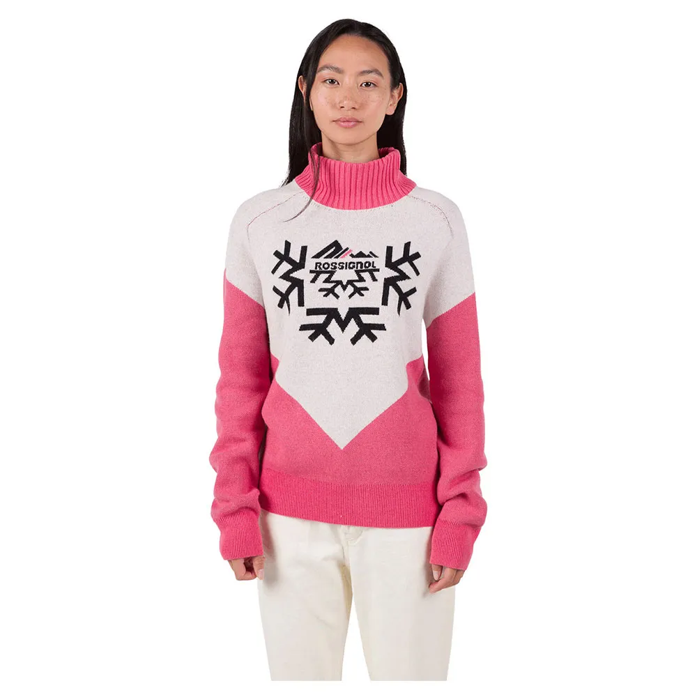 

Свитер Rossignol Cieloalto Turtle Neck, розовый