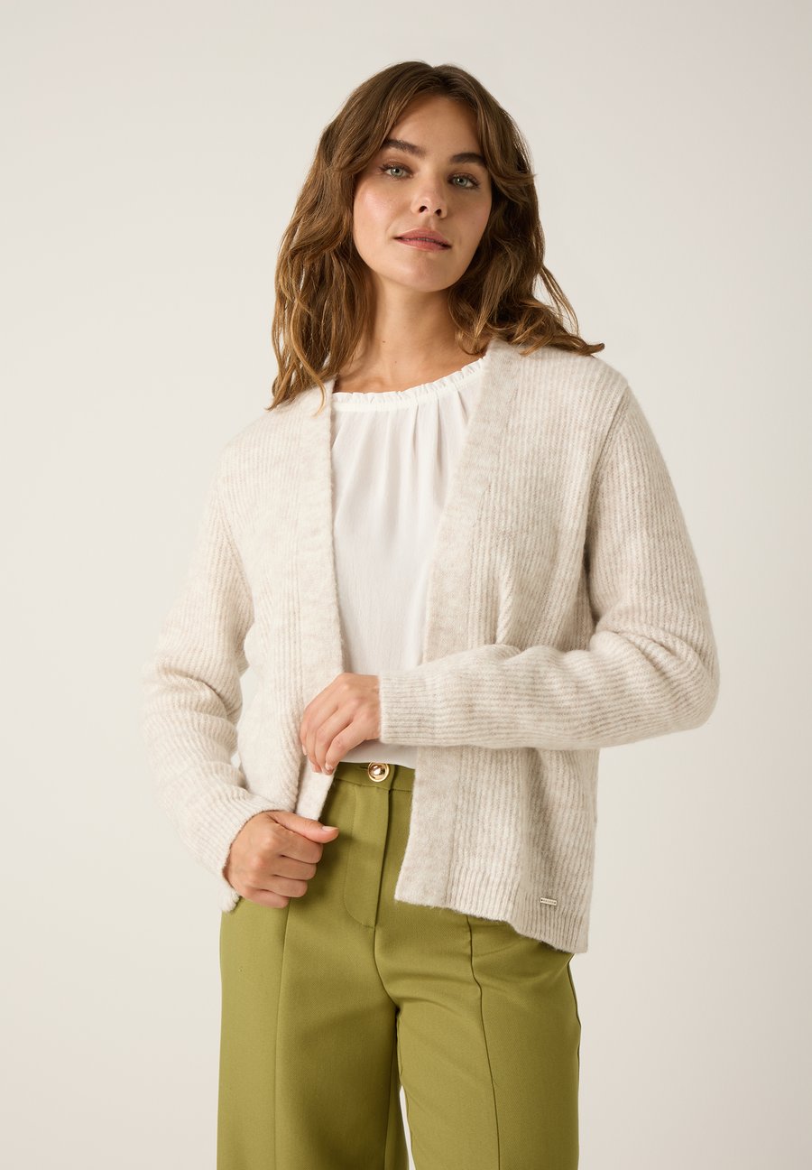 

Кардиган More & More Cardigan, Powder Creme Melange/Off-White