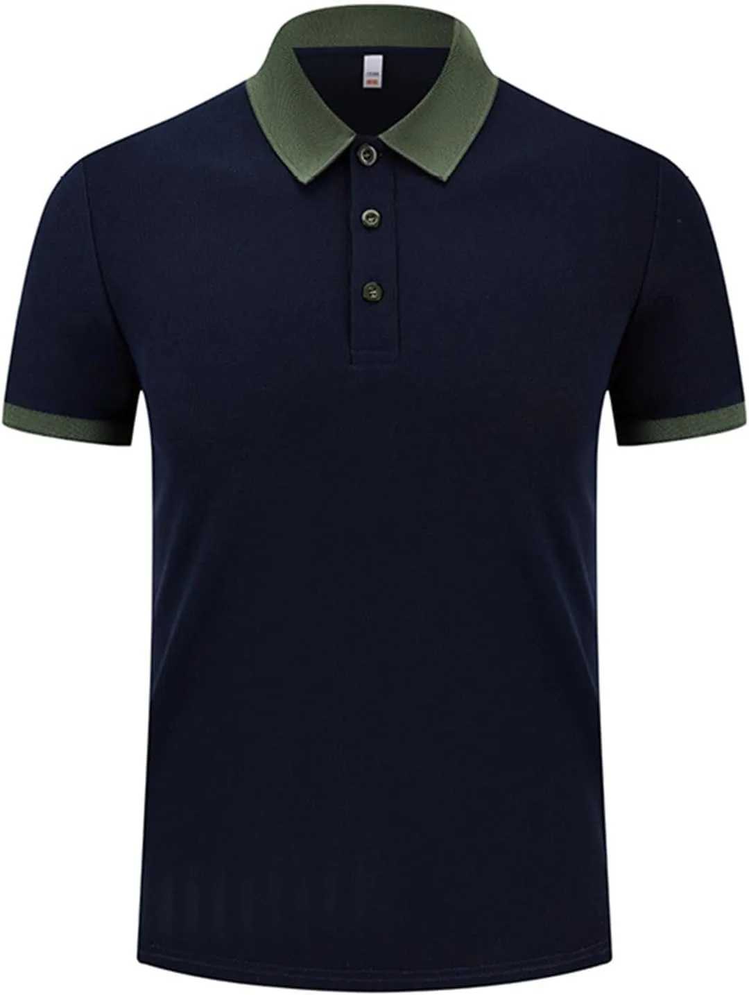 

Мужская поло с коротким рукавом, контрастный цвет, для лета Dovford