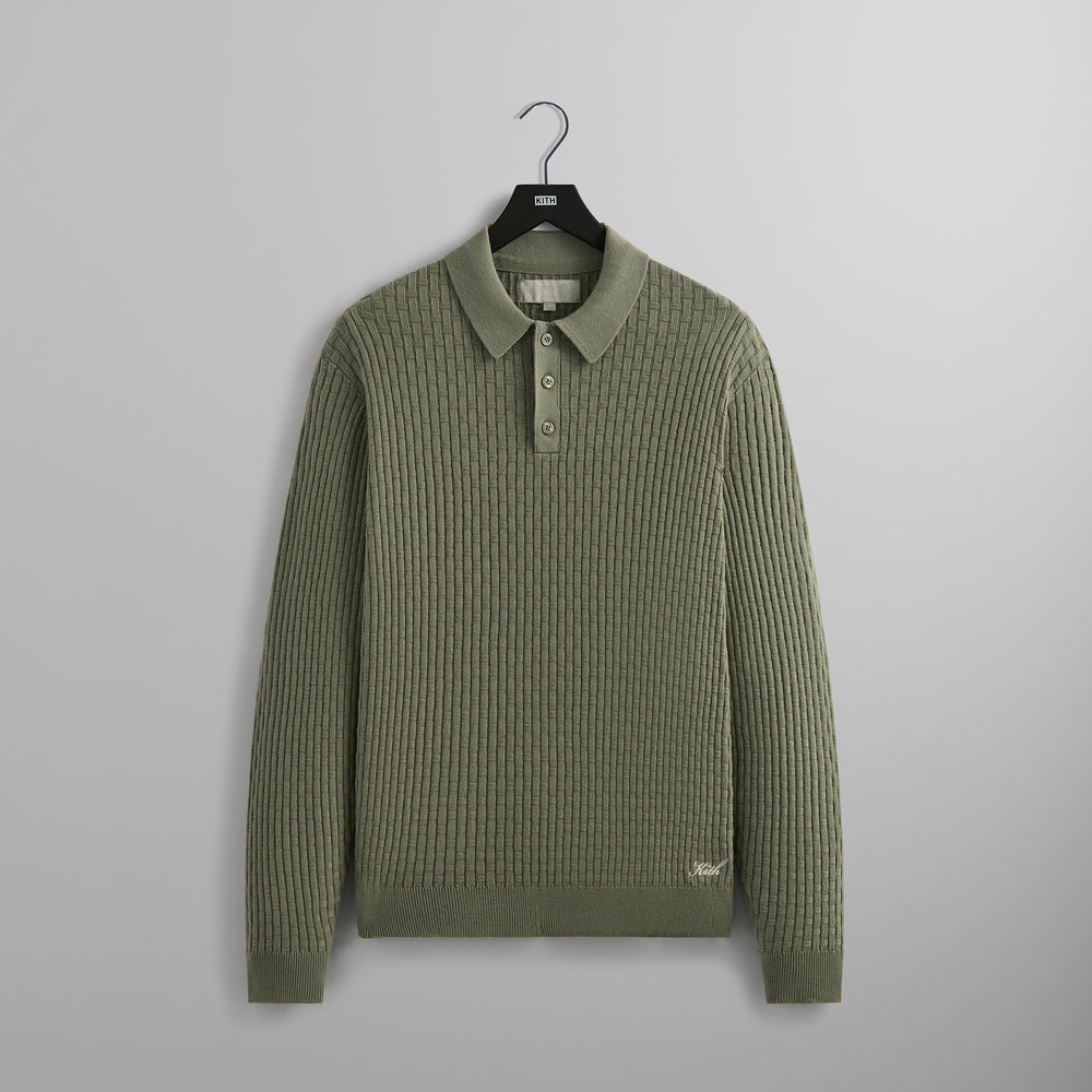 

Толстовка Kith Knit Harmon Pullover, цвет Scene