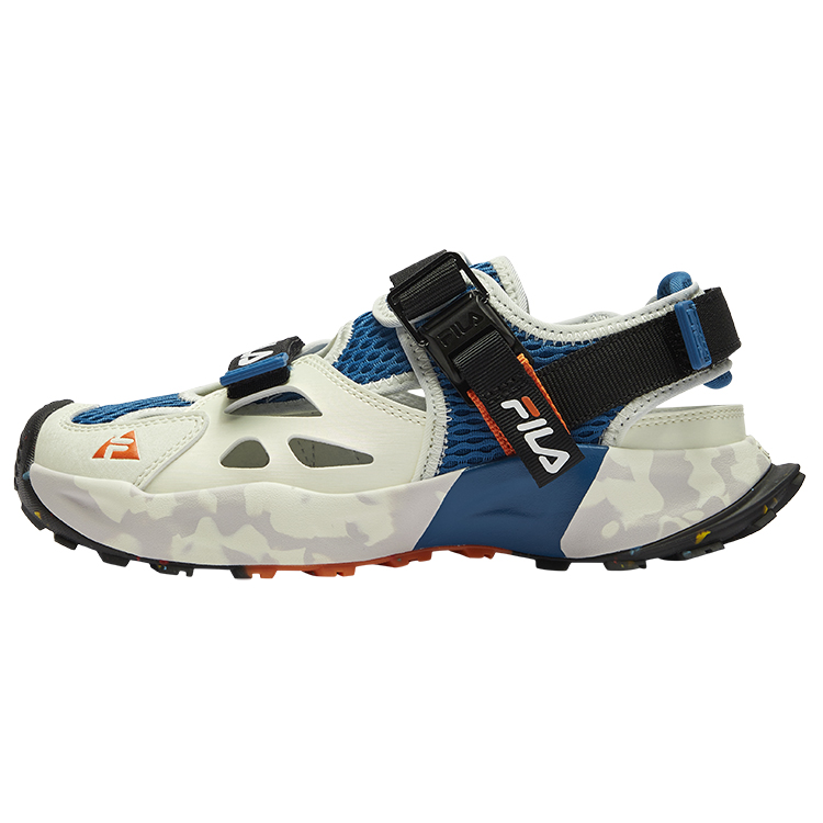 

Детские сандалии Firefly Slip с низким верхом, быстросохнущие, нескользящие FILA KIDS, кремовый/белый/синий