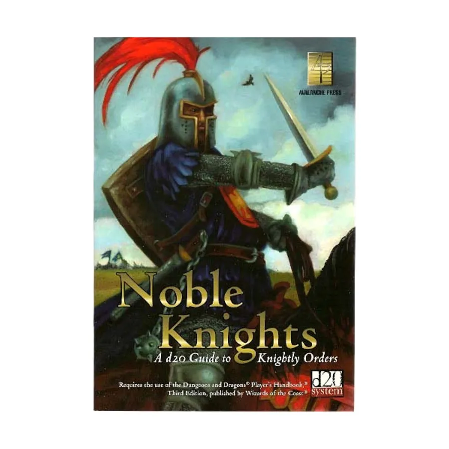 

Noble Knights, Historical Supplements (d20), мягкая обложка