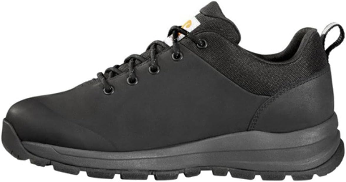 Carhartt мужские водонепроницаемые туфли-ходоки с 3" алюминиевым мысом и низким голенищем - легкие с верхом из кожи, Black Nubuck — фото 4