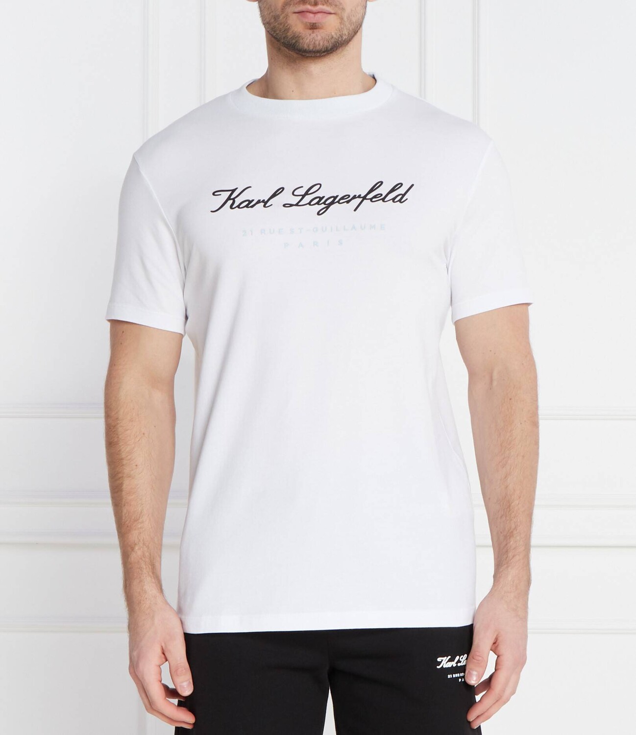 

Футболка Karl Lagerfeld Regular Fit, белый