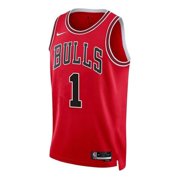 

Футболка x джерси nba chicago bulls Nike, красный