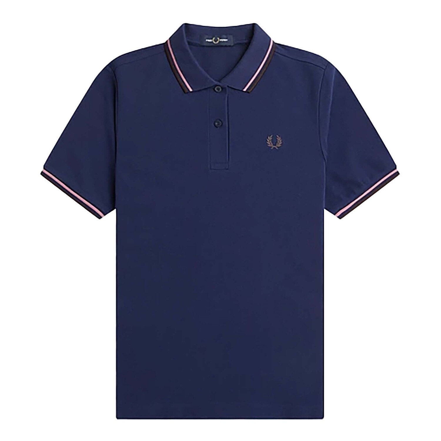 

Рубашка-Поло fredperry fp с двумя окантовками Fred Perry, синий