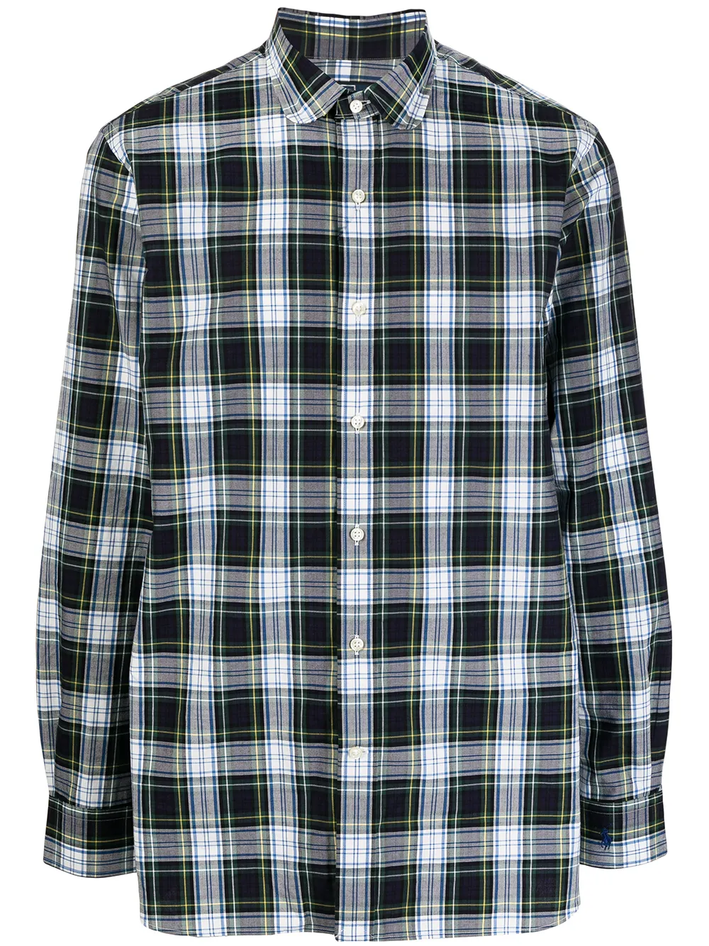 

Рубашка в клетку Polo Ralph Lauren, синий