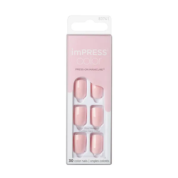 

Искусственные ногти Impress Color Kiss, цвет pick me pink