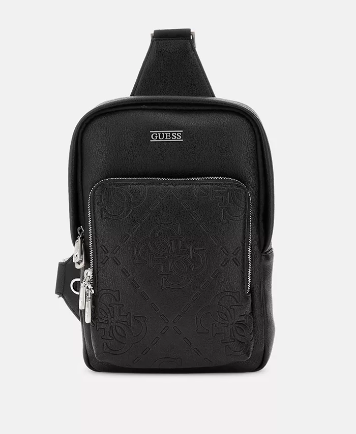 

Мужская сумка Boston Medium Crossover Bag Guess, черный