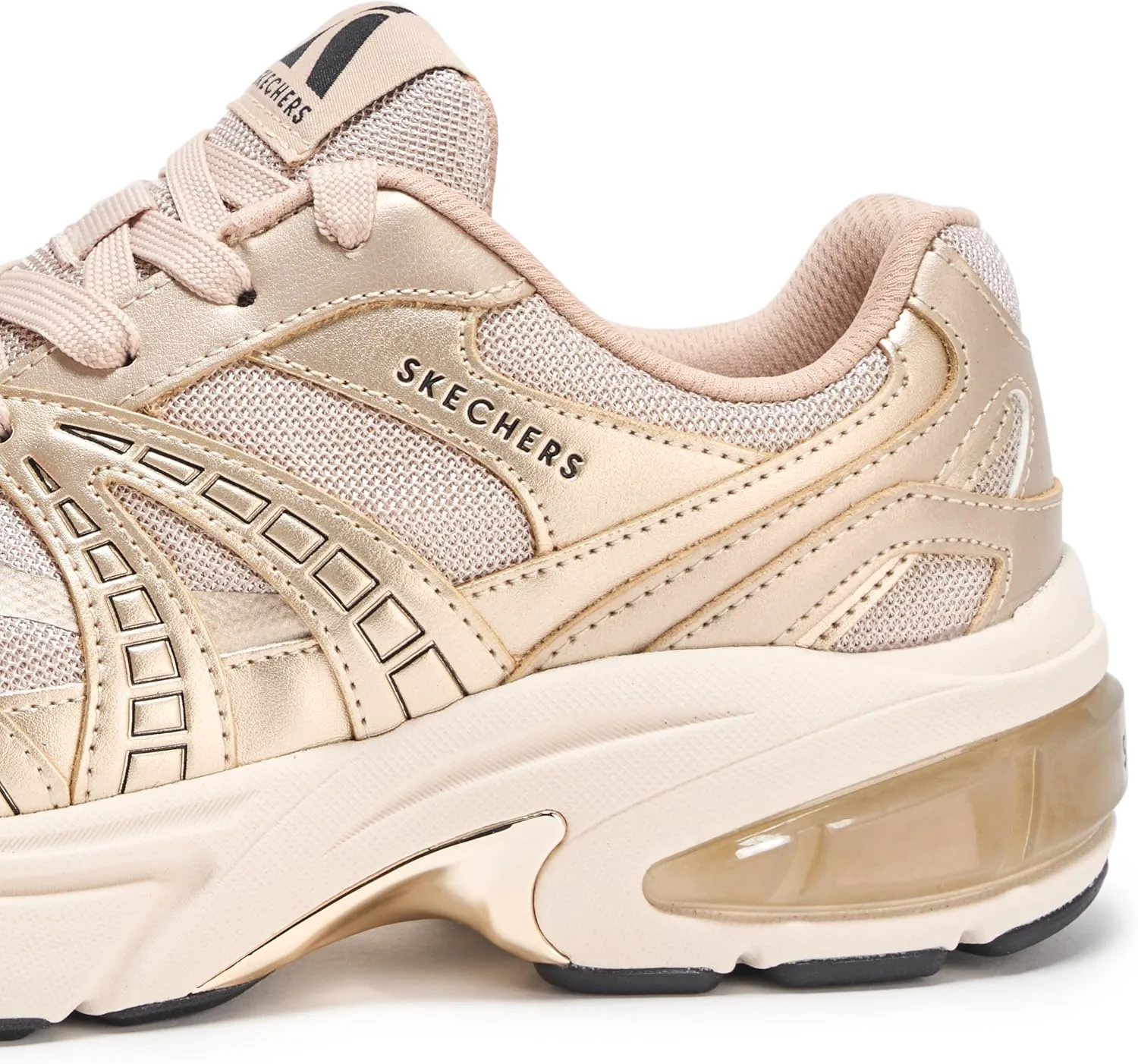 Мужские кроссовки Skechers Shadow - Stellar 90, бронза — фото 4