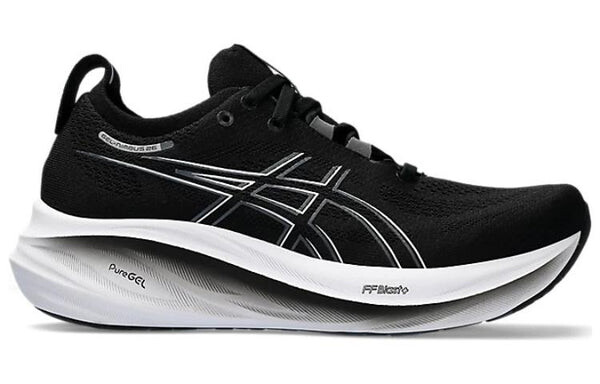 Кроссовки гель нимбус 26 Asics, черный — фото 3