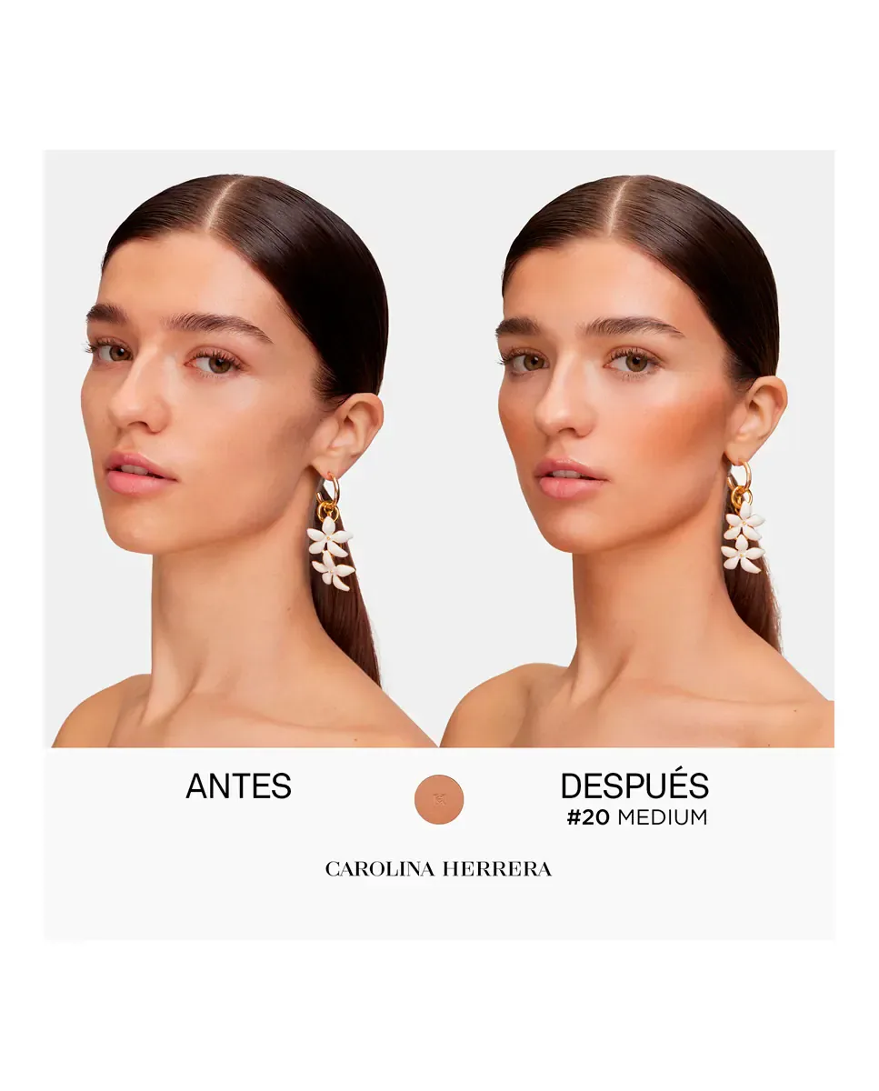 Бронзирующая пудра Nude Couture Matte Bronzer Carolina Herrera, Medium 20 — фото 2