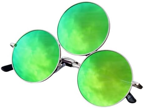 

Солнцезащитные очки «Третий глаз» с поляризацией и защитой от УФ-излучения UV400, унисекс, в стиле Принса и Иллюминати, идеально подходят для рейвов, фестивалей, концертов и косплея NULOGX, Lime