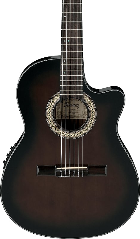 

Акустическая гитара Ibanez GA35TCE Thinline Acoustic-Electric Classical Guitar, Dark Violin Burst