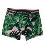 

Нижнее белье-боксеры с разноцветным принтом листьев Dolce & Gabbana