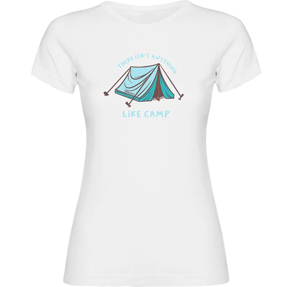 

Футболка с коротким рукавом Kruskis Anything Like Camp, белый
