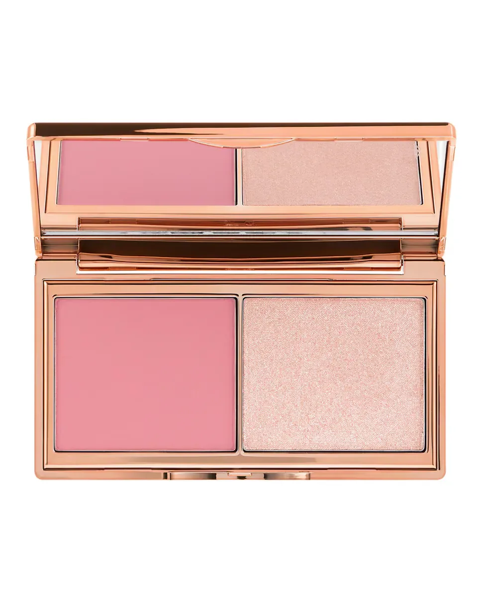 Палетка Hollywood Blush & Glow Charlotte Tilbury, Light/Medium