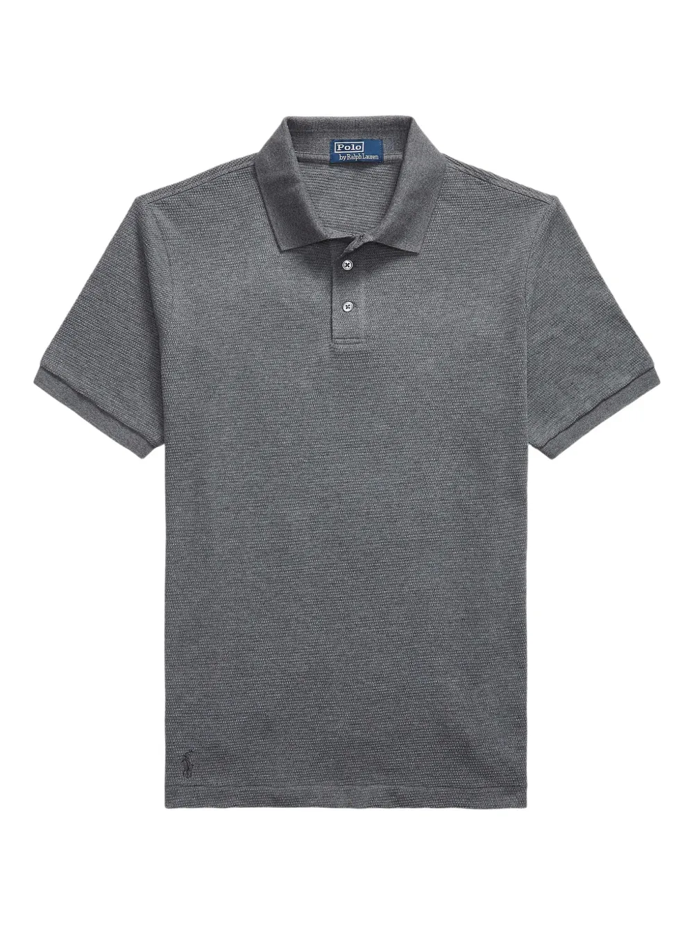

Хлопковая рубашка поло POLO RALPH LAUREN, серый