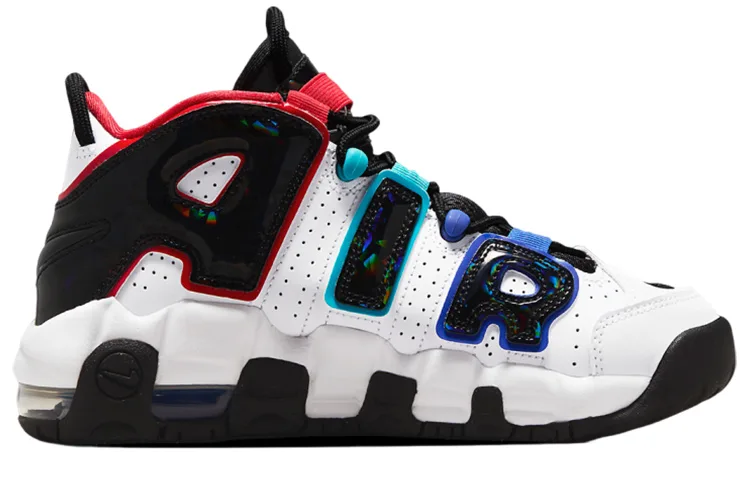 Кроссовки Air More Uptempo GS "All-Star" Nike, черный белый — фото 4