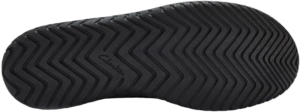 Мужские мокасины Relaxlite Chukka Clarks Premium, Black Sde — фото 3