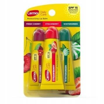 

Carmex, Набор бальзамов для губ, 3x30г
