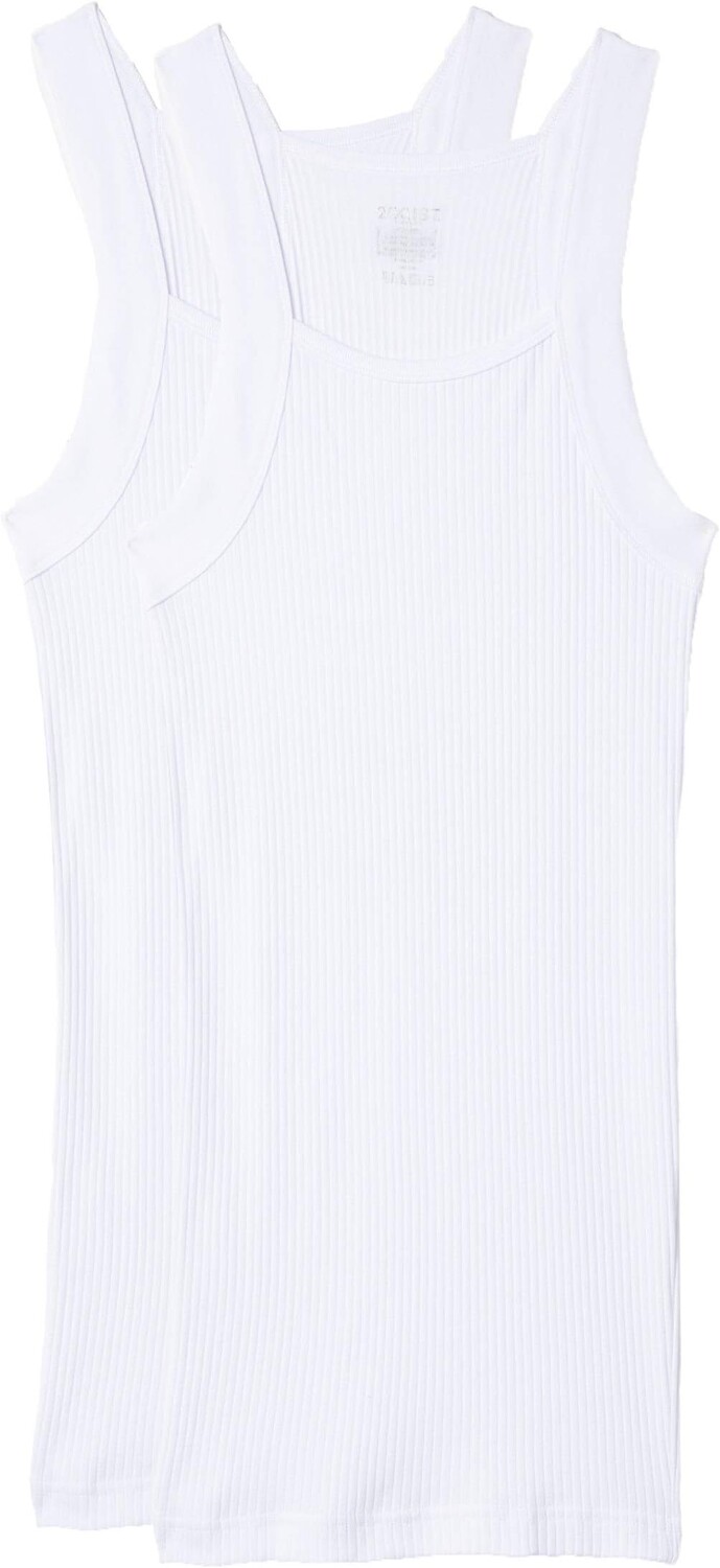 

Майка 2-Pack ESSENTIAL Square-Cut Tank 2(X)IST, белый