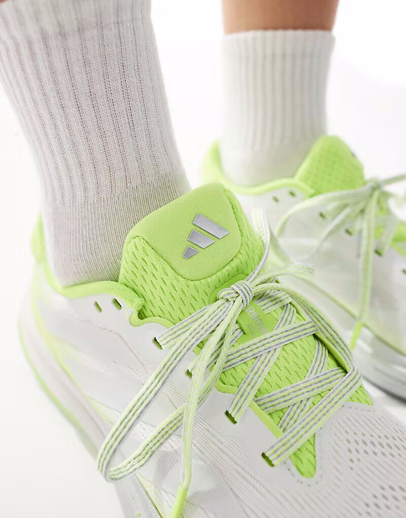 Кроссовки Adidas performance Supernova rise 2 в цвете облачно-белый / серо-серый / luci — фото 3