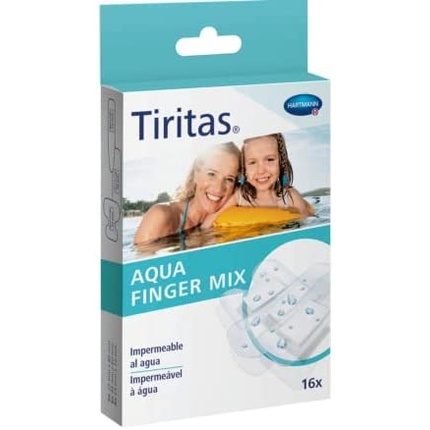 

Микс-пакет Aqua Finger Assorted, 16 шт., 3 размера Tiritas